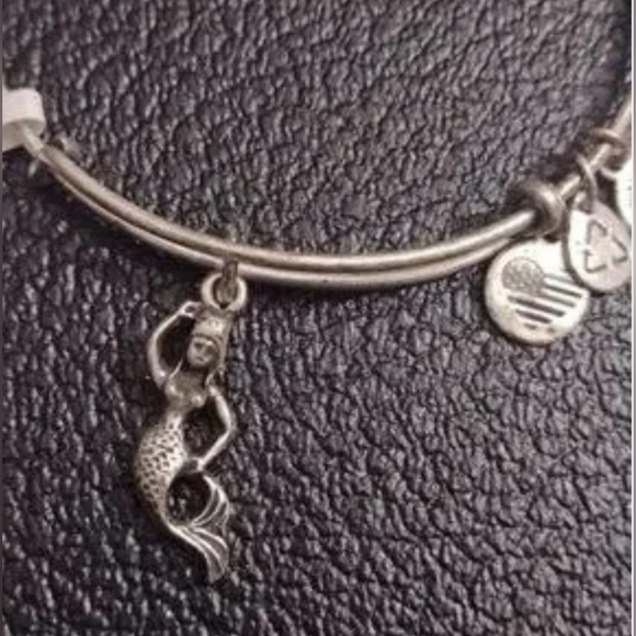 Alex and Ani Mermaid Bracelet adj. - Picture 3 of 3